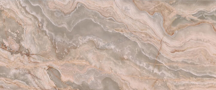  La Fabbrica Ava Onice Iride Malaga 60x120 cm Vloertegel / Wandtegel Glanzend Vlak Lappato 173063 | 405918