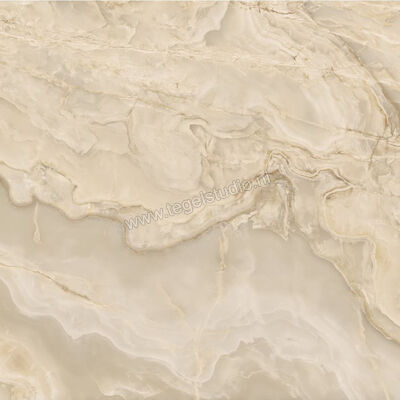  La Fabbrica Ava Onice Iride Ambra 120x120 cm Vloertegel / Wandtegel Glanzend Vlak Lappato 173034 | 405927