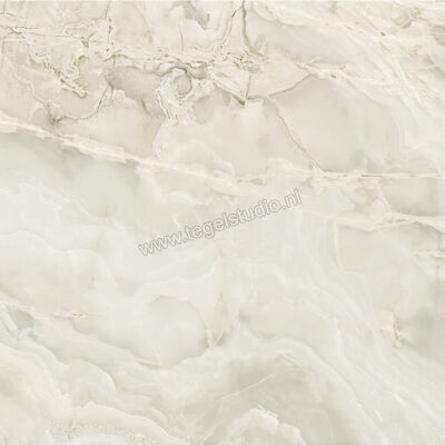  La Fabbrica Ava Onice Iride Avorio 120x120 cm Vloertegel / Wandtegel Glanzend Vlak Lappato 173031 | 405954