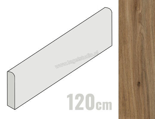  Villeroy & Boch Oak Flair Mocca 5x120 cm Plint Mat Gestructureerd VilbostonePlus 2877 EW20 0 | 406050