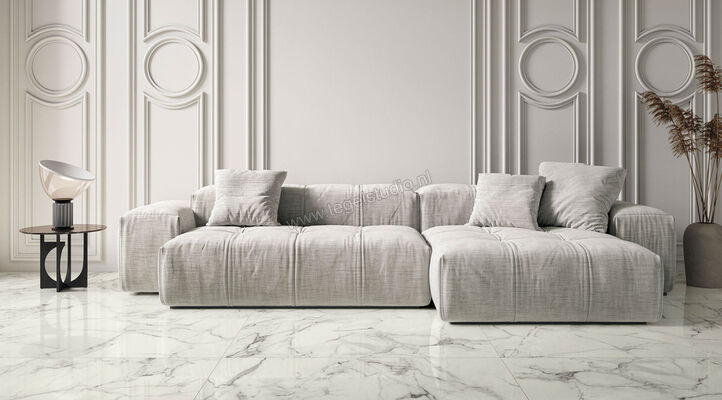  Villeroy & Boch Marble Arch Magic white 60x120 cm Wandtegel Glanzend Vlak VilboStone 2730 MA0P 0 | 406242