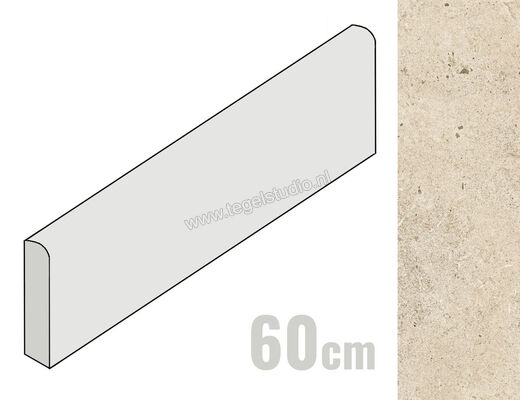  Villeroy & Boch Mellow Stone Beige 5x60 cm Plint Mat Vlak VilbostonePlus 2875 ES20 0 | 406419