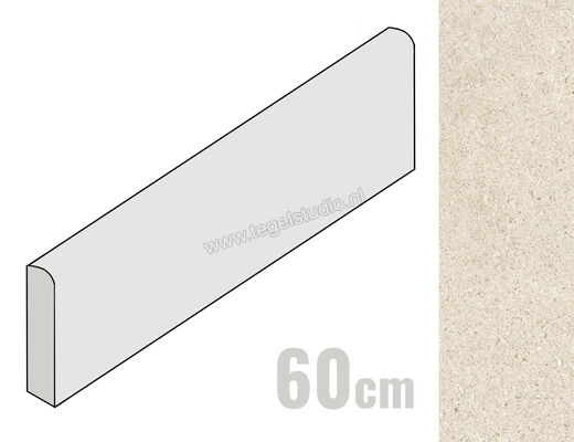 Del Conca Sensoria Naturale 7.5x60 cm Plint Mat Vlak Naturale G0SO01R60 | 406974