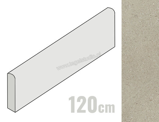  Del Conca Sensoria Vegetale 7x120 cm Plint Mat Vlak Naturale G0SO03R12 | 406980