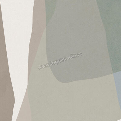  Del Conca Bioterre Artico 120x120 cm Vloertegel / Wandtegel Shapes Mat Vlak Naturale GRBESHARTIR | 407931