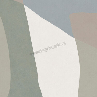  Del Conca Bioterre Artico 120x120 cm Vloertegel / Wandtegel Shapes Mat Vlak Naturale GRBESHARTIR | 407943