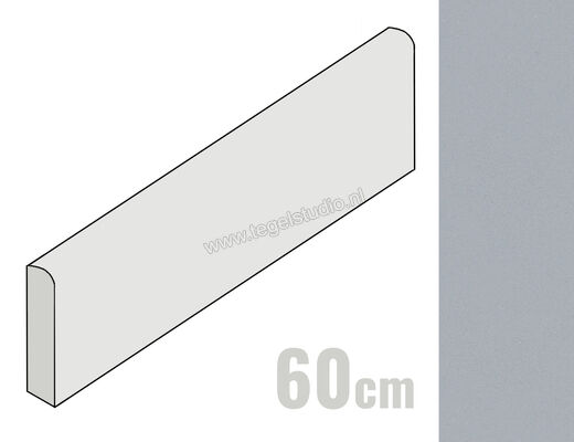  Del Conca Bioterre Artico 7x60 cm Plint Mat Vlak Naturale G0BE02R60 | 407958