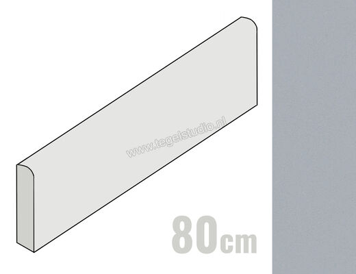  Del Conca Bioterre Artico 7x80 cm Plint Mat Vlak Naturale G0BE02R80 | 407961