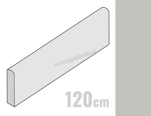  Del Conca Bioterre Amla 7x120 cm Plint Mat Vlak Naturale G0BE04R12 | 407964