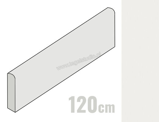  Del Conca Bioterre Calce 7x120 cm Plint Mat Vlak Naturale G0BE10R12 | 407982