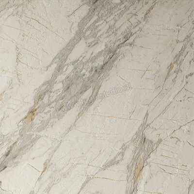 Del Conca Marble Edition Van Gogh White 60x60 cm Vloertegel / Wandtegel Mat Gestructureerd Naturale G9ME10R | 409635