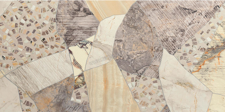  Del Conca Marble Edition Blended 60x120 cm Vloertegel / Wandtegel Blended Mat Gestructureerd Naturale GCMEBLENDR | 409704