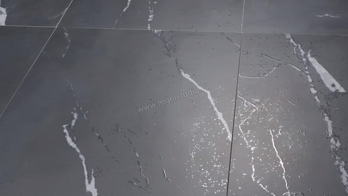  Imola Ceramica The Room Montecarlo Black 60x120 cm Vloertegel / Wandtegel Dikte: 6,5 mm Mat Vlak Naturale MON BL6 12 RM | 409878
