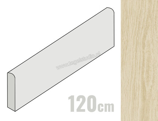  Del Conca Nabi Natural 6.5x120 cm Plint Mat Vlak Naturale 13NB10R12 | 411240