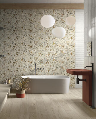  Del Conca Deco Studio Wildflowers 60x120 cm Wandtegel Dekor Mat Vlak Naturale GCDSWILDFLR | 411453