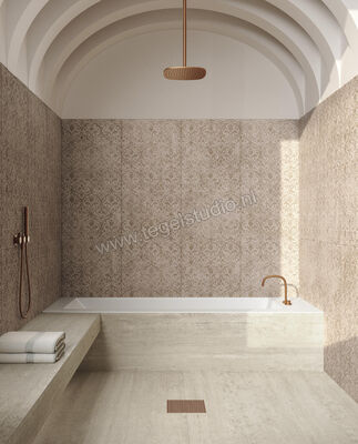  Del Conca Deco Studio Damascus 60x120 cm Wandtegel Dekor Mat Vlak Naturale GCDSDAMASCR | 411480
