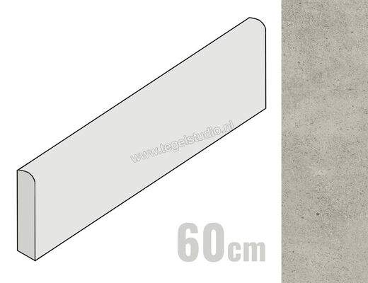  Villeroy & Boch Unit Five Light grey 5x60 cm Plint Mat Vlak Vilbostone, VilbostonePlus 2875 FT60 0 | 411738