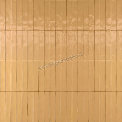 Marazzi Luz Giallo 5.3x30 cm Wandtegel Glanzend Gestructureerd Lux MFLJ | 412987