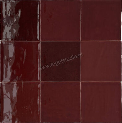  Revoir Paris Atelier Bordeaux 10x10 cm Wandtegel Glanzend Vlak Glanzend DCR1010_003 | 413548