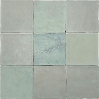  Revoir Paris Atelier Vert D'eau 10x10 cm Wandtegel Mat Vlak Mat DCR1010_021 | 413596