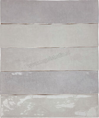  Revoir Paris Atelier Gris 6.2x25 cm Wandtegel Glanzend Vlak Glanzend WW_001 | 413602