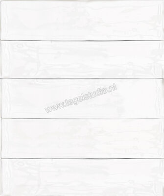  Revoir Paris Atelier Blanc De Lin 6.2x25 cm Wandtegel Glanzend Vlak Glanzend WW_002 | 413605