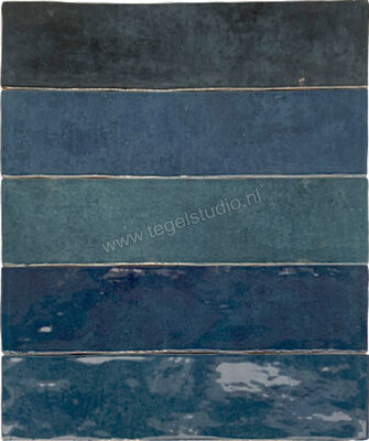  Revoir Paris Atelier Marine 6.2x25 cm Wandtegel Glanzend Vlak Glanzend WW_004 | 413611