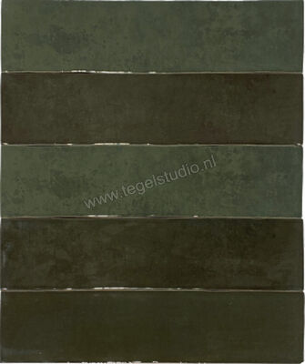  Revoir Paris Atelier Emeraude 6.2x25 cm Wandtegel Glanzend Vlak Glanzend WW_009 | 413626
