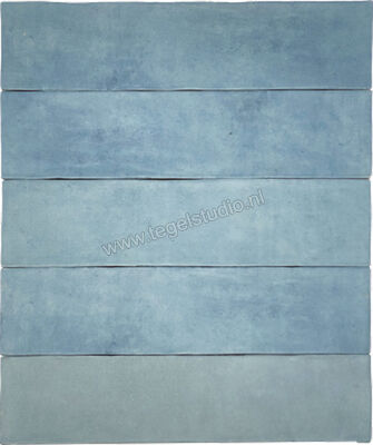  Revoir Paris Atelier Turquoise 6.2x25 cm Wandtegel Mat Vlak Mat WW_018 | 413653