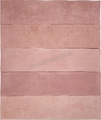  Revoir Paris Atelier Vieux Rose 6.2x25 cm Wandtegel Mat Vlak Mat WW_022 | 413665