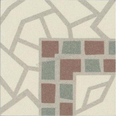  Revoir Paris Bel Histoire Baptiste 7.5x7.5 cm Vloertegel / Wandtegel Coin Mat Vlak Naturale VVS1515 056 | 414091