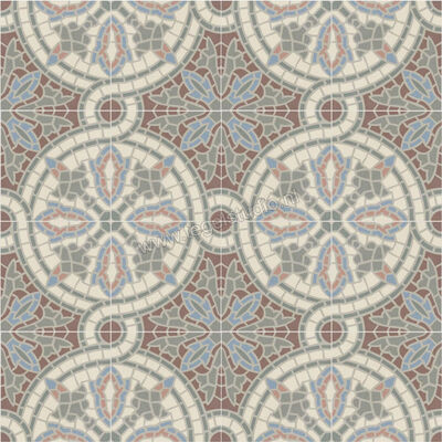  Revoir Paris Bel Histoire Eugenie 15x15 cm Vloertegel / Wandtegel Mat Vlak Naturale VVS1515 008 | 414112