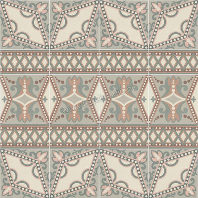  Revoir Paris Bel Histoire Lili 15x15 cm Vloertegel / Wandtegel Ligne Mat Vlak Naturale VVS1515 076 | 414268