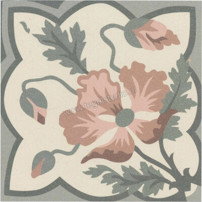  Revoir Paris Bel Histoire Jeanne 15x15 cm Vloertegel / Wandtegel Mat Vlak Naturale VVS1515 020 | 414295