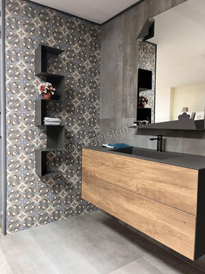  Revoir Paris Bel Histoire Rosa 15x15 cm Vloertegel / Wandtegel Mat Vlak Naturale VVS1515 035 | 414478