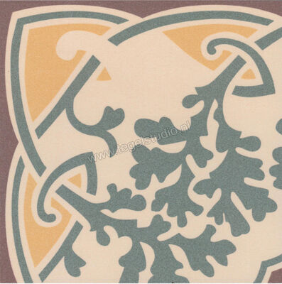  Revoir Paris Bel Histoire Francoise 15x15 cm Vloertegel / Wandtegel Coin A Mat Vlak Naturale VVS1515 039 | 414505