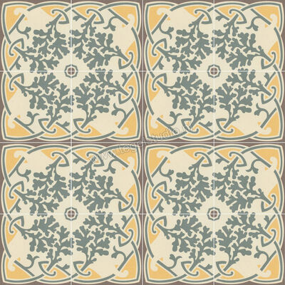  Revoir Paris Bel Histoire Francoise 15x15 cm Vloertegel / Wandtegel Coin A Mat Vlak Naturale VVS1515 039 | 414508