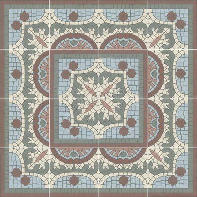  Revoir Paris Bel Histoire Gilbert 15x15 cm Vloertegel / Wandtegel Coin Mat Vlak Naturale VVS1515 041 | 414721