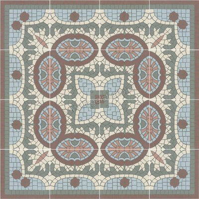  Revoir Paris Bel Histoire Gilbert 15x15 cm Vloertegel / Wandtegel Coin Mat Vlak Naturale VVS1515 041 | 414724