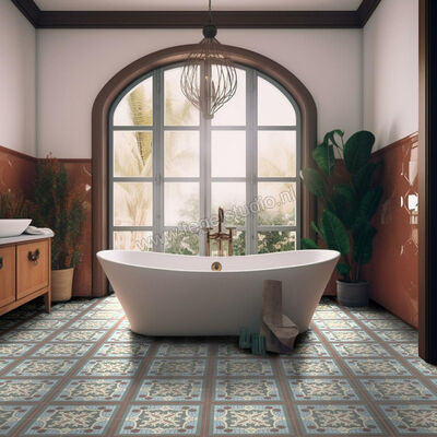  Revoir Paris Bel Histoire Gilbert 15x15 cm Vloertegel / Wandtegel Coin A Mat Vlak Naturale VVS1515 041SET | 414739