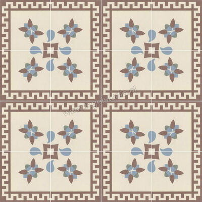  Revoir Paris Bel Histoire Serge 15x15 cm Vloertegel / Wandtegel Coin A Mat Vlak Naturale VVS1515 047 | 414775