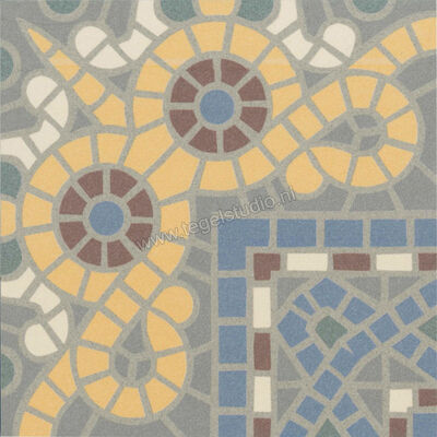  Revoir Paris Bel Histoire Romeo 15x15 cm Vloertegel / Wandtegel Coin B Mat Vlak Naturale VVS1515 073 | 414796