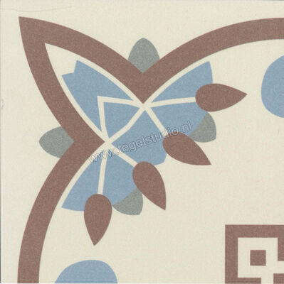  Revoir Paris Bel Histoire Serge 15x15 cm Vloertegel / Wandtegel Coin B Mat Vlak Naturale VVS1515 074 | 414808