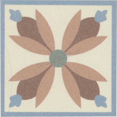  Revoir Paris Bel Histoire Fiona 7.5x7.5 cm Vloertegel / Wandtegel Coin Mat Vlak Naturale VVS1515 062 | 414904