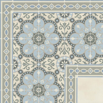  Revoir Paris Bel Histoire Isabelle 7.5x7.5 cm Vloertegel / Wandtegel Coin Mat Vlak Naturale VVS1515 066 | 414940