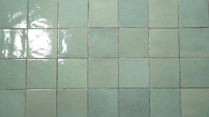  Marazzi Zellige Turchese 10x10 cm Decor Wand Glanzend Gestructureerd Lux M5P4 | 414988