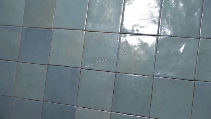  Marazzi Zellige Cielo 10x10 cm Decor Wand Glanzend Gestructureerd Lux M5P5 | 415003