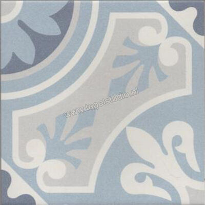  Revoir Paris La Madeleine Lilou Ocean 20x20 cm Vloertegel / Wandtegel Mat Vlak Naturale VVS2020 026 | 415480