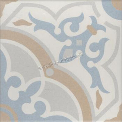  Revoir Paris La Madeleine Gaetine Blue 20x20 cm Vloertegel / Wandtegel Mat Vlak Naturale VVS2020 038 | 415519