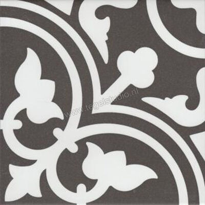  Revoir Paris La Madeleine Flavie Noir 20x20 cm Vloertegel / Wandtegel Mat Vlak Naturale VVS2020 021 | 415561